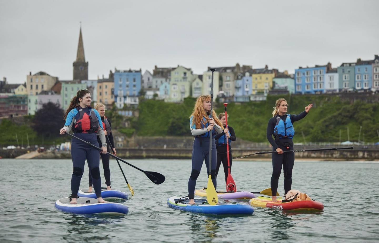 One hour kayak hire Tenby North Beach