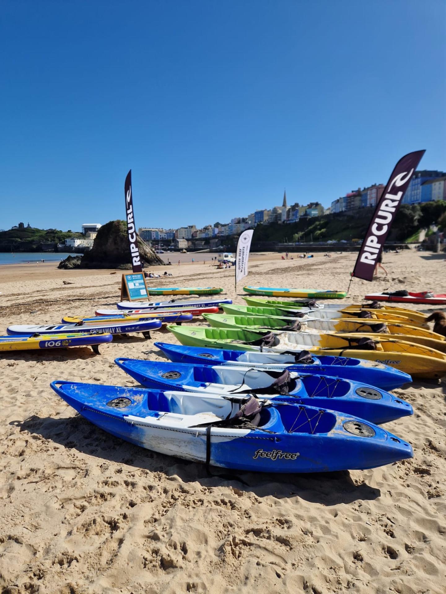 Paddle board hire Tenby Pembrokeshire