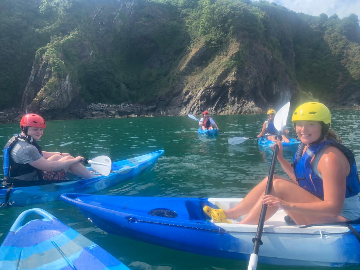 Kayaking tours in Pembrokeshire Wales