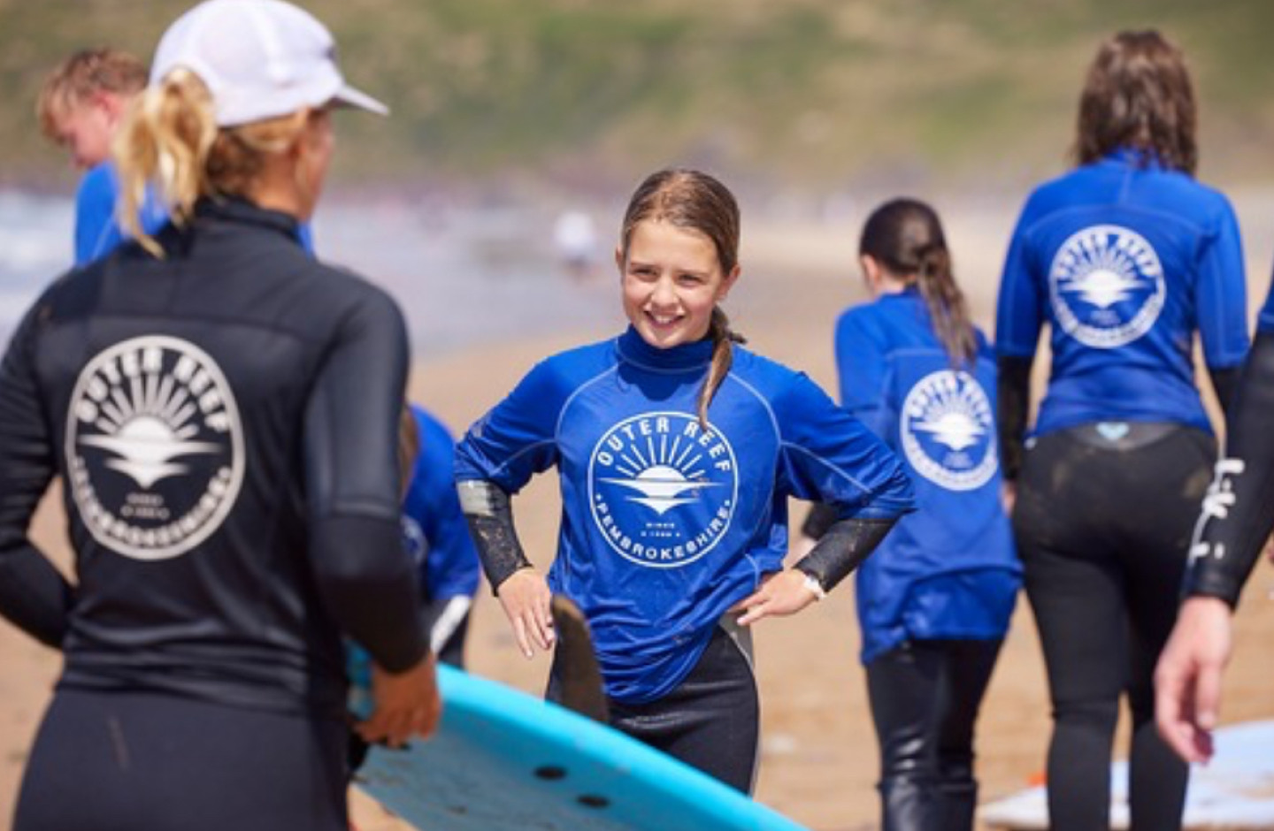 Surf lessons in Pembrokeshire Wales