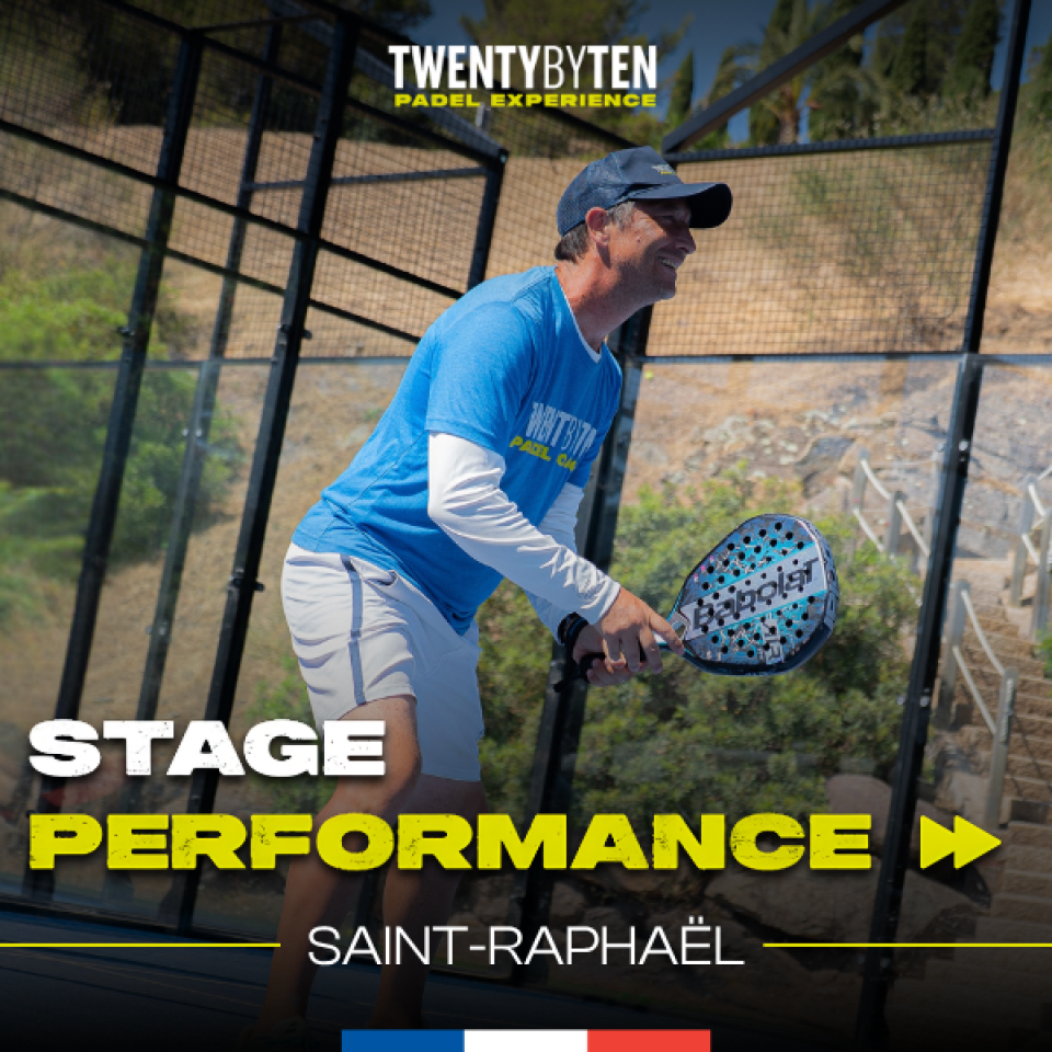 Stage Padel Performance St Raphael Septembre 2026